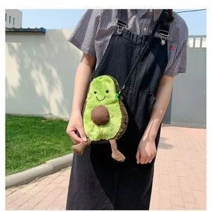 Avocado Plush Shoulder Bag Cross Body